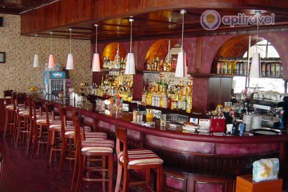 Front view of the hotel