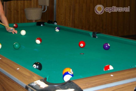 Front view of the hotel