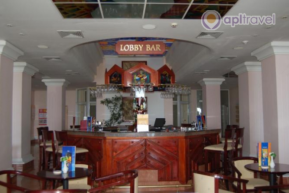 Front view of the hotel