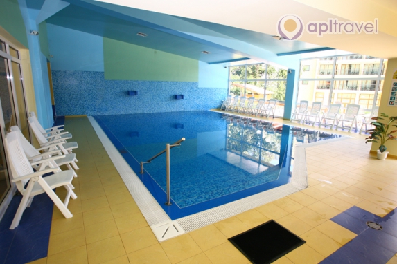 Front view of the hotel