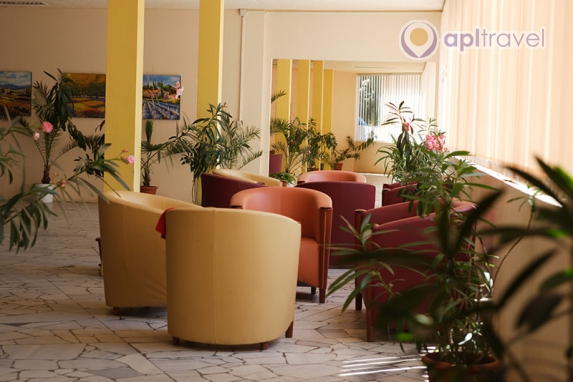 Inside view of the hotel