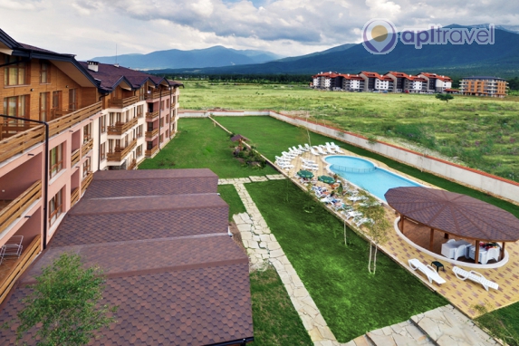 Front view of the hotel