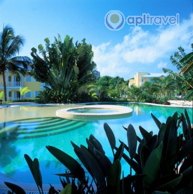 Front view of the hotel