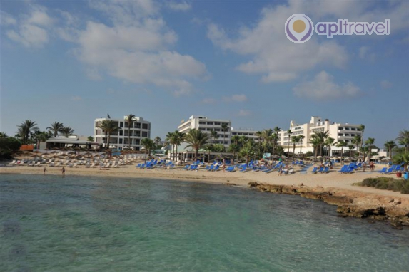 Front view of the hotel