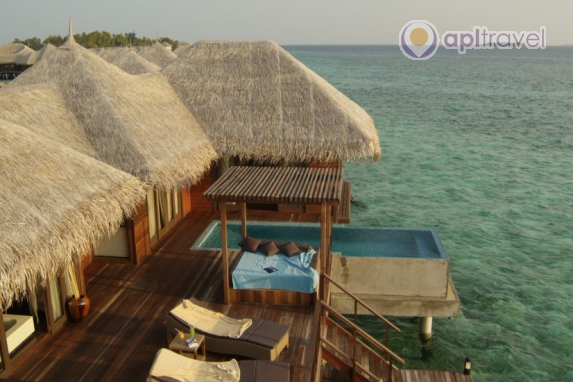 Front view of the hotel