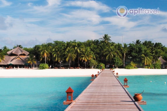 Front view of the hotel