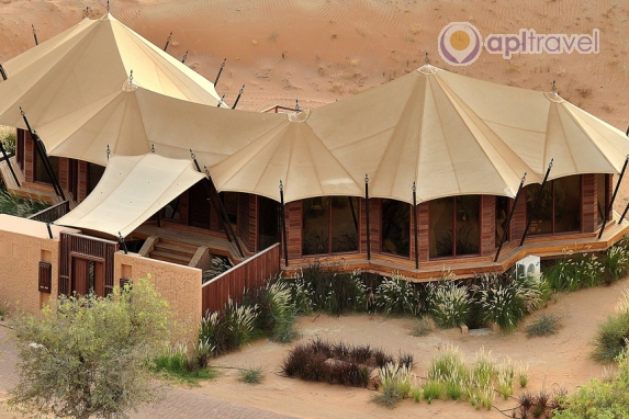 Front view of the hotel