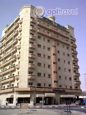 Front view of the hotel
