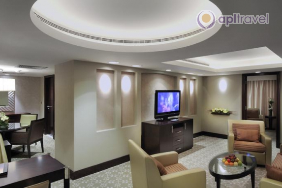 Front view of the hotel