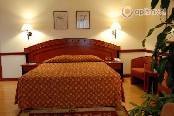 Front view of the hotel