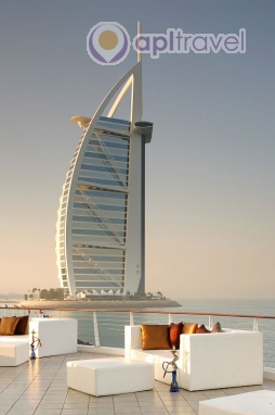 Front view of the hotel