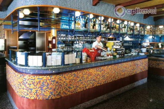 Front view of the hotel