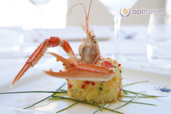 Front view of the hotel