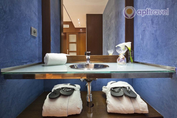 Front view of the hotel