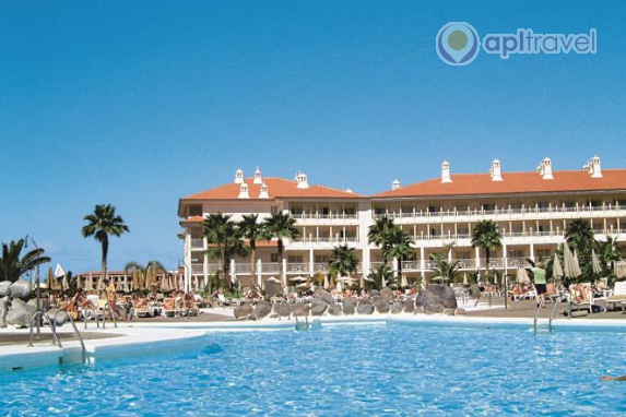 Front view of the hotel