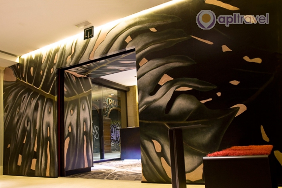 Inside view of the hotel