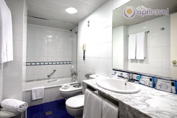 Front view of the hotel