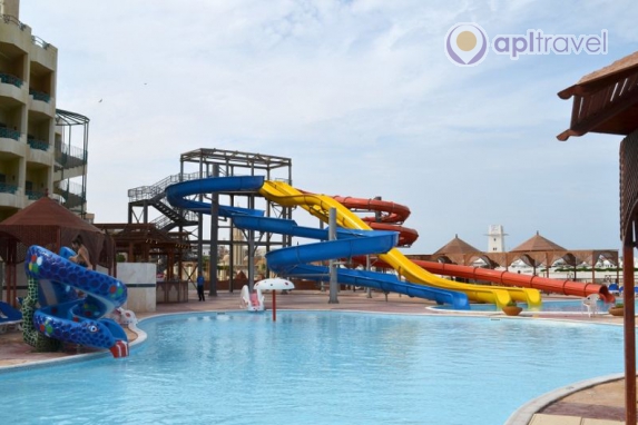 Front view of the hotel