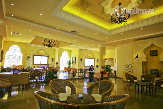 Front view of the hotel