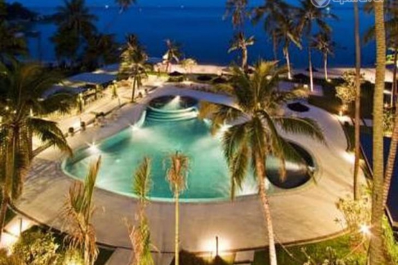 Front view of the hotel