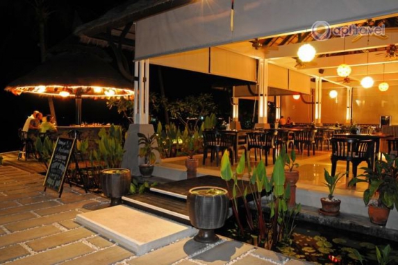 Front view of the hotel