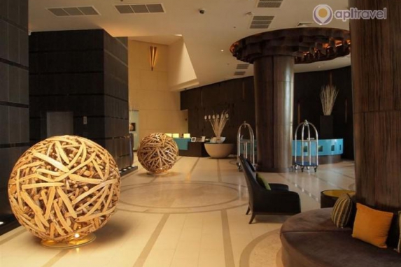 Front view of the hotel