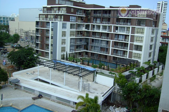 Front view of the hotel