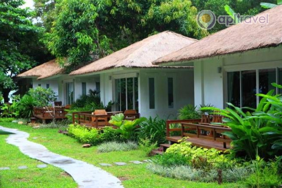 Front view of the hotel