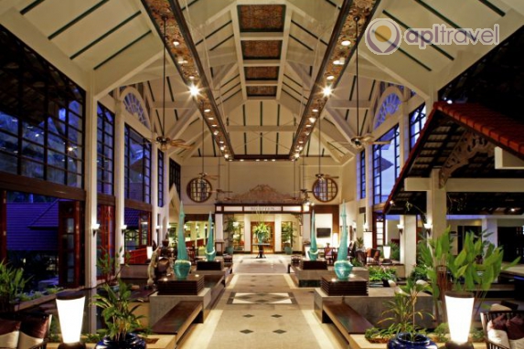 Front view of the hotel