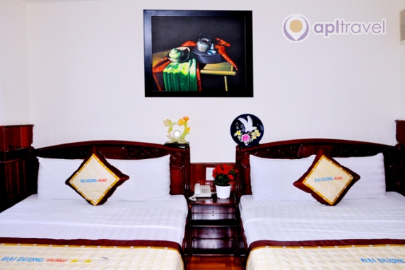 Front view of the hotel