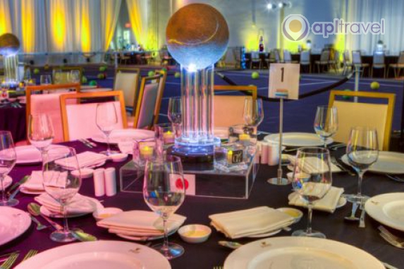 Front view of the hotel