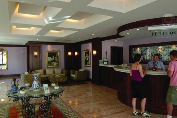 Inside view of the hotel