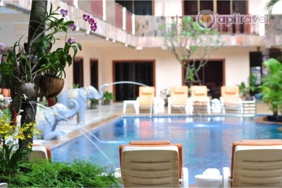 Inside view of the hotel