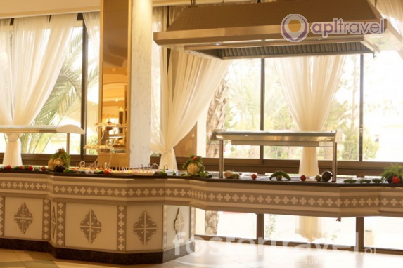 Front view of the hotel