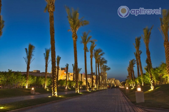 Front view of the hotel