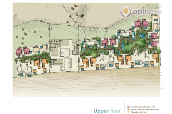 Front view of the hotel