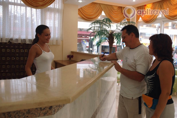 Inside view of the hotel