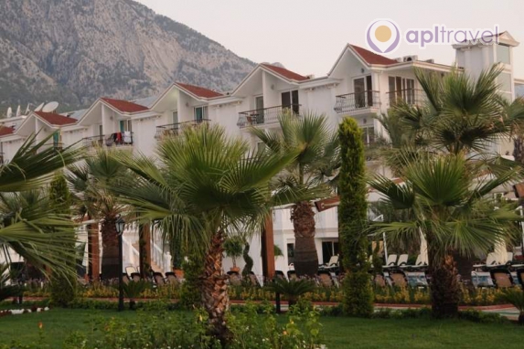 Front view of the hotel