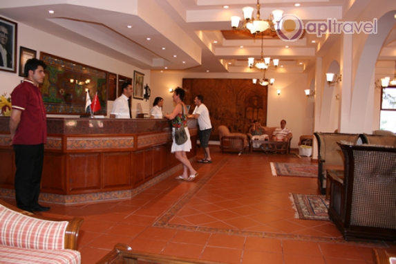 Inside view of the hotel