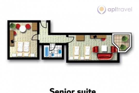 Inside view of the hotel