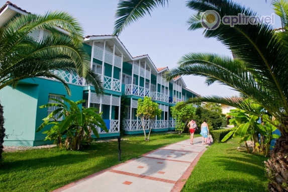 Front view of the hotel