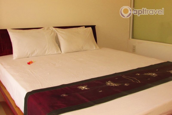 Front view of the hotel