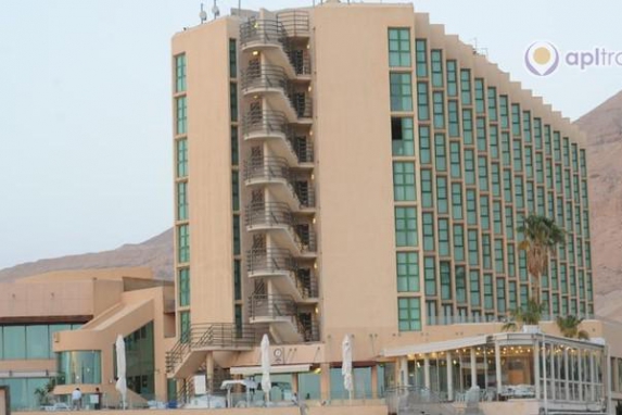 Front view of the hotel