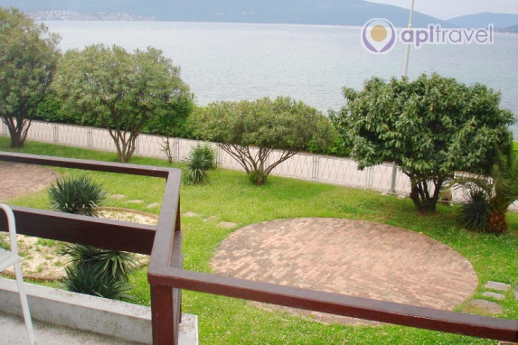 Front view of the hotel