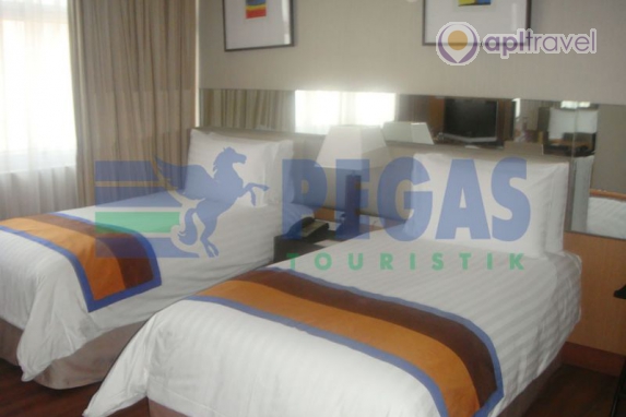 Front view of the hotel