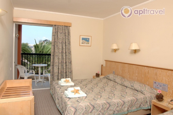 Front view of the hotel