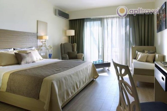 Front view of the hotel