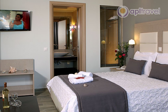 Front view of the hotel