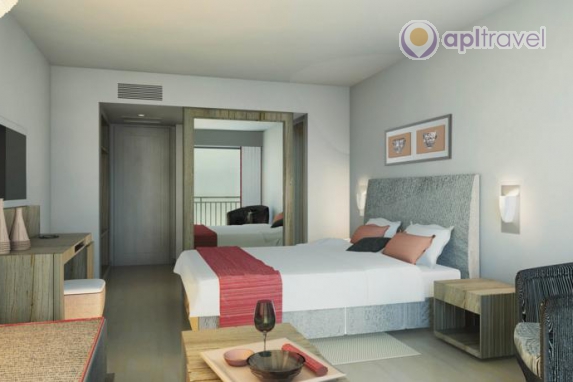 Front view of the hotel