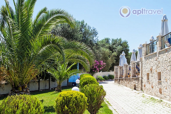 Front view of the hotel